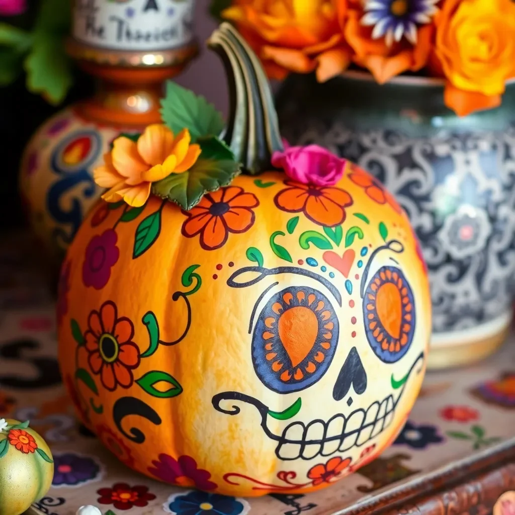 pumpkin painting ideas for Halloween